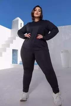 BLUSA DRYFIT MANGA GOLA V, CAPUZ