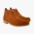 Botina Em Couro Nobuck Com detalhe peito do Pé Bico Quadrado Solado PVC - Ref.: 021/1 - loja online