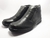 Botina Em Couro Bico Quadrado C/ Zíper Frontal Solado Boots - Ref.: 026 - comprar online