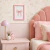 Quadro Moldura de Bolinha A4 Rosa - comprar online