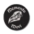 Patch Bordado MEMENTO MORI CRÂNIO - 8x8cm - comprar online