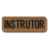 Patch Bordado Tarja INSTRUTOR - 9x3cm