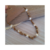 Colar choker pedraria natural - comprar online