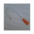 Colar corrente com tassel laranja na internet