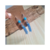 Brinco Tassel Iza - Azul Bebê - comprar online