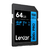 CARTAO DE MEMORIA 64GB 800X SDXC UHS-I BLUE SERIES LEXAR LSD0800P064G-BNNNU - ATE 120MB/S