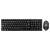 KIT TECLADO E MOUSE COM FIO USB CABO DE 120CM 1200DPI TECLAS CHOCOLATE - TC309