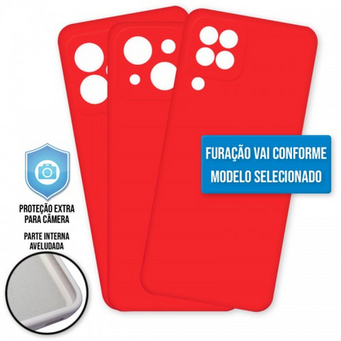 Capa Samsung Galaxy S24 FE - Cover Protector Vermelho