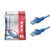CABO DE REDE PARA INTERNET PATCH CORD RJ45 CAT5E UTP 28 AWG- 10M - AZUL 5+