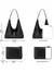 Conjunto Bolsa + Carteira Feminina em Couro Sintético – COURO PU