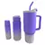 KIT 2 GARRAFAS E 1 COPO, GARRAFINHA DE 270ML, GARRAFA DE 700ML E COPO DE 1200ML - loja online