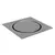 RALO INTELIGENTE DE AÇO INOX 15x15cm QUADRADO SISTEMA CLICK VEDA CHEIRO, RALO DE DRENAGEM DE ÁGUA DE CHÃO - comprar online