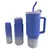 KIT 2 GARRAFAS E 1 COPO, GARRAFINHA DE 270ML, GARRAFA DE 700ML E COPO DE 1200ML - Shoopday