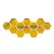 ESPELHO 3D HEXAGON ADESIVO DE PAREDE PARA DECORAÇÃO BANHEIRO QUARTO SALA