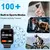 NOVO RELÓGIO INTELIGENTE, TELA COLORIDA DE 1.73 POLEGADAS FULL TOUCH MOSTRADOR PERSONALIZADO BLUETOOTH ANDROID E IOS LAXASFIT