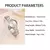 Imagem do RELÓGIO DE LUXO FEMININO + PULSEIRA, CONJUNTO QUARTZO SIMPLES E DELICADO