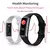 Relógio inteligente LIGE Amoled com medidor de frequência cardíaca e pressão arterial, pulseira inteligente à prova d'água, com rastreador fitness esportivo