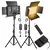 LÂMPADA DE ESTÚDIO FOTOGRÁFICO BICOLOR 2500K LUZ DE VÍDEO LED U800+ NAGNAHZ - Shoopday