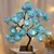 ABAJUR EM FORMATO DE ROSAS OPERADO POR USB, DECORAÇÃO LINDA PARA VÁRIAS OCASIÕES, 24 LEDS, ROSA E AZUL na internet