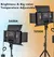 Imagem do LÂMPADA DE ESTÚDIO FOTOGRÁFICO BICOLOR 2500K LUZ DE VÍDEO LED U800+ NAGNAHZ