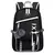 MOCHILA DE NYLON PARA ADOLESCENTES. ESTILOSA MOCHILA ESCOLAR PARA MENINAS À PROVA DE RESPINGOS - Shoopday