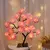 ABAJUR EM FORMATO DE ROSAS OPERADO POR USB, DECORAÇÃO LINDA PARA VÁRIAS OCASIÕES, 24 LEDS, ROSA E AZUL - comprar online