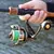 MOLINETE CARRETEL GIRATÓRIO DE PESCA COM CARRETEL DE ALUMÍNIO MÁX DRAG KG - Shoopday