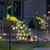 LUZES DE DECORAÇÃO DE PAVÃO, CAUDA DO PAVÃO EM LUZES, LIGA E DESLIGA AUTOMÁTICO, LUZES DE METAL PARA JARDINS - Shoopday