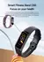 Relógio inteligente LIGE Amoled com medidor de frequência cardíaca e pressão arterial, pulseira inteligente à prova d'água, com rastreador fitness esportivo - Shoopday