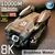 DRONE PRO MAX COM 8K HD DUAL CAMERA COM FLUXO ÓPTICO PROFISSIONAL QUADCOPTER DOBRÁVEL SEM ESCOVA, RC 900M
