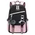 MOCHILA DE NYLON PARA ADOLESCENTES. ESTILOSA MOCHILA ESCOLAR PARA MENINAS À PROVA DE RESPINGOS - comprar online