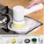 ESCOVA DE LIMPEZA ELÉTRICA MULTIFUNCIONAL 5 EM 1, CARREGAMENTO USB, PARA COZINHA, BANHEIRO ETC