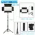 LÂMPADA DE ESTÚDIO FOTOGRÁFICO BICOLOR 2500K LUZ DE VÍDEO LED U800+ NAGNAHZ - comprar online