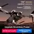 DRONE PRO MAX COM 8K HD DUAL CAMERA COM FLUXO ÓPTICO PROFISSIONAL QUADCOPTER DOBRÁVEL SEM ESCOVA, RC 900M - Shoopday