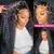 PERUCA DE CABELO HUMANO REMY 30 34 POLEGADAS EFEITO MOLHADO E ONDULADO ONDA DE AGUA PERUCA FRONTAL, CACHEADAS, ONDE PROFUNDA 13X 6/13x44 - loja online