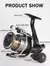 CARRETEL SPINNING PROFISSIONAL ULTRA LIGHT PESCA DE AGUÁ DOCE E SALGADO, MARCA GLS - comprar online