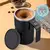 Imagem do MINI CANECA ELÉTRICA DE CAFÉ COM MISTURA AUTOMÁTICA, 380ML À PROVA D'ÁGUA, RECARREGÁVEL POR USB