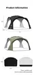 SHINETRIP - TENDA GIGANTE IMPERMEAVÉL PARA CAMPING - loja online