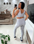 Top + Legging: Cinza - Emy.