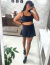 Top + Short saia: Preto