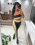 Top + Legging: Preto + Pistache