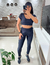 Cropped + Legging: Preto - comprar online