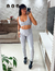 Top + Legging: Cinza