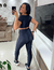 Cropped + Legging: Preto na internet