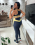Top + Legging: Preto + Pistache - comprar online