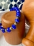 Pulseira Murano Azul Brilhante na internet
