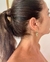 Brinco de Jade Colorido Banhado a Ouro - comprar online