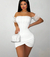 Vestido manguinhas de babados