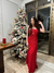 Vestido longo tricot