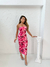 Vestido longo drapeado